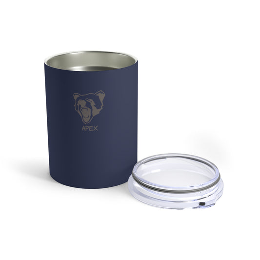 Tumbler 10oz BG navy / darkGrey logo