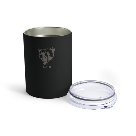 Tumbler 10oz BG black / darkGrey logo