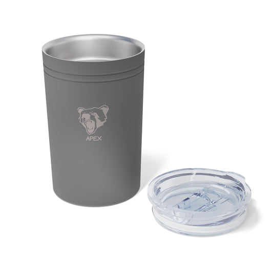 Vacuum Insulated Tumbler, 11oz style BG / lightGrey logo