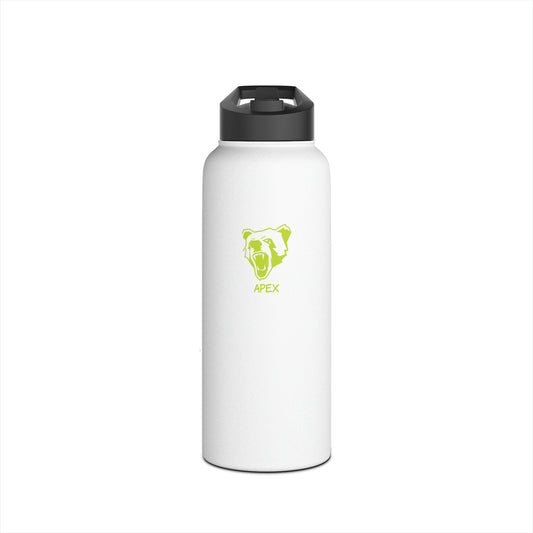 Stainless Steel Water Bottle, Standard Lid white / limeGreen