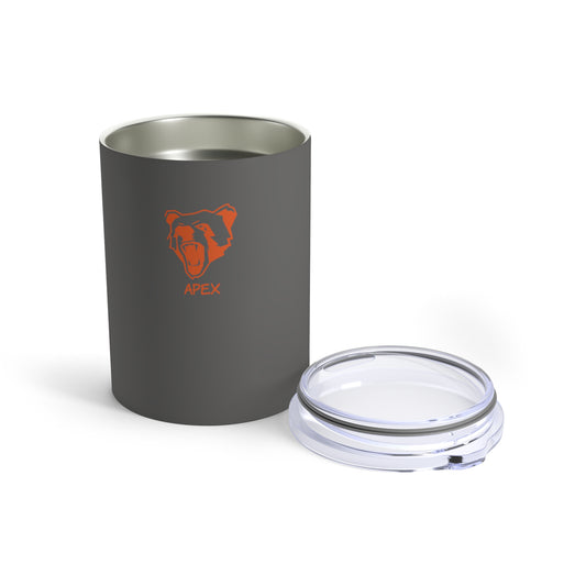 Tumbler 10oz BG grey / orange logo